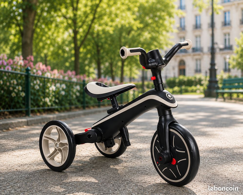 Test : tricycle pliable et évolutif Globber Explorer 4 en 1 taupe