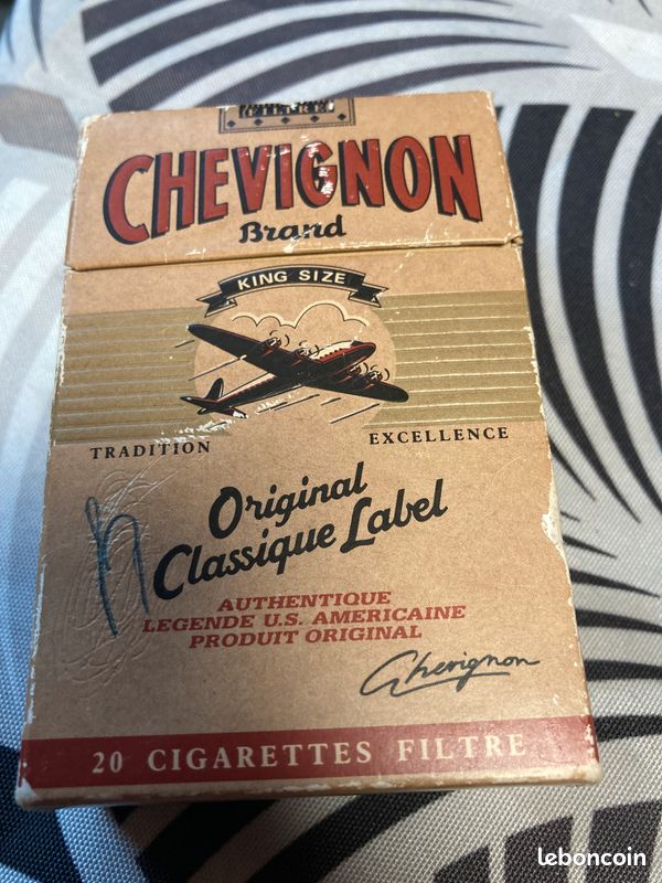 chevignon cigarettes Paquet de cigarettes CHEVIGNON