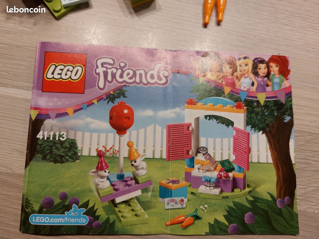 L'anniversaire des lapins 41113 Lego Friends (image 2)