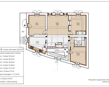 Appartement 370 000 € - 112 m²