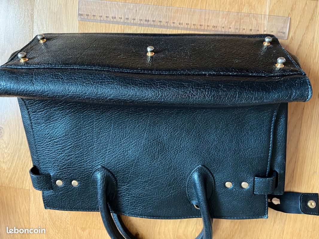 Sac cabas mac Douglas cuir noir (image 3)