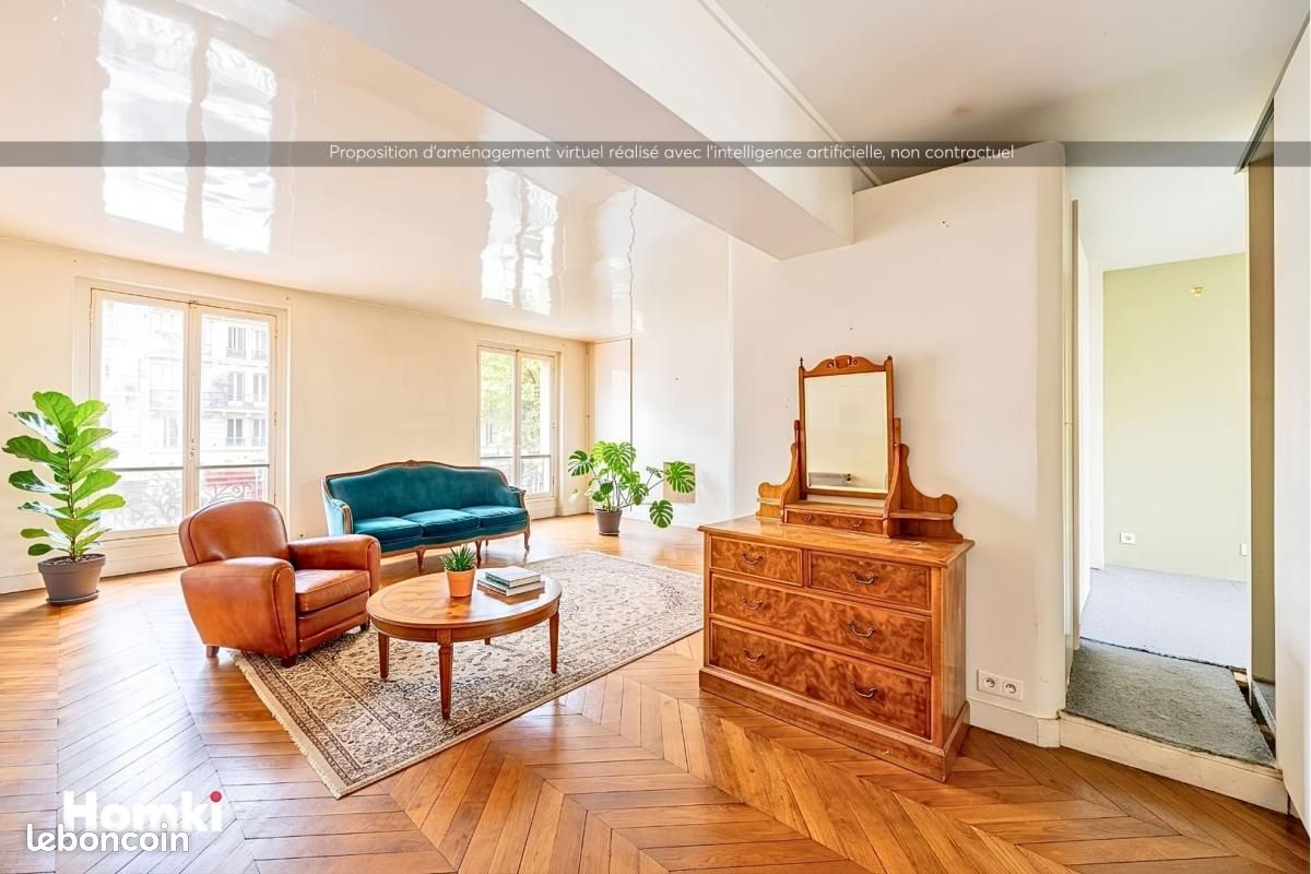 Appartement 3 pièces 53 m² · à Paris · 53 m² · 570 000 €