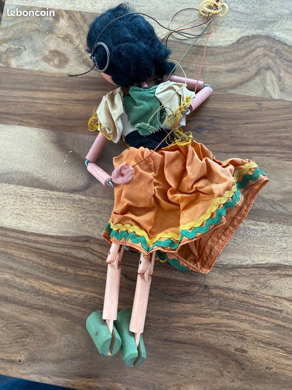 Pelham Puppets Gypsy vintage SS des années 1960 boîte d'origine RARE