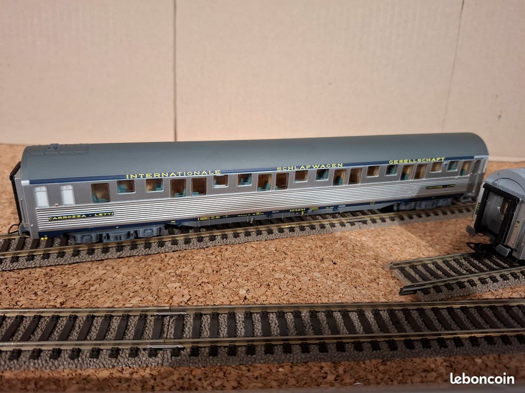 LS Models SNCF - Voitures lits Type P - 49103 49104 - Collection