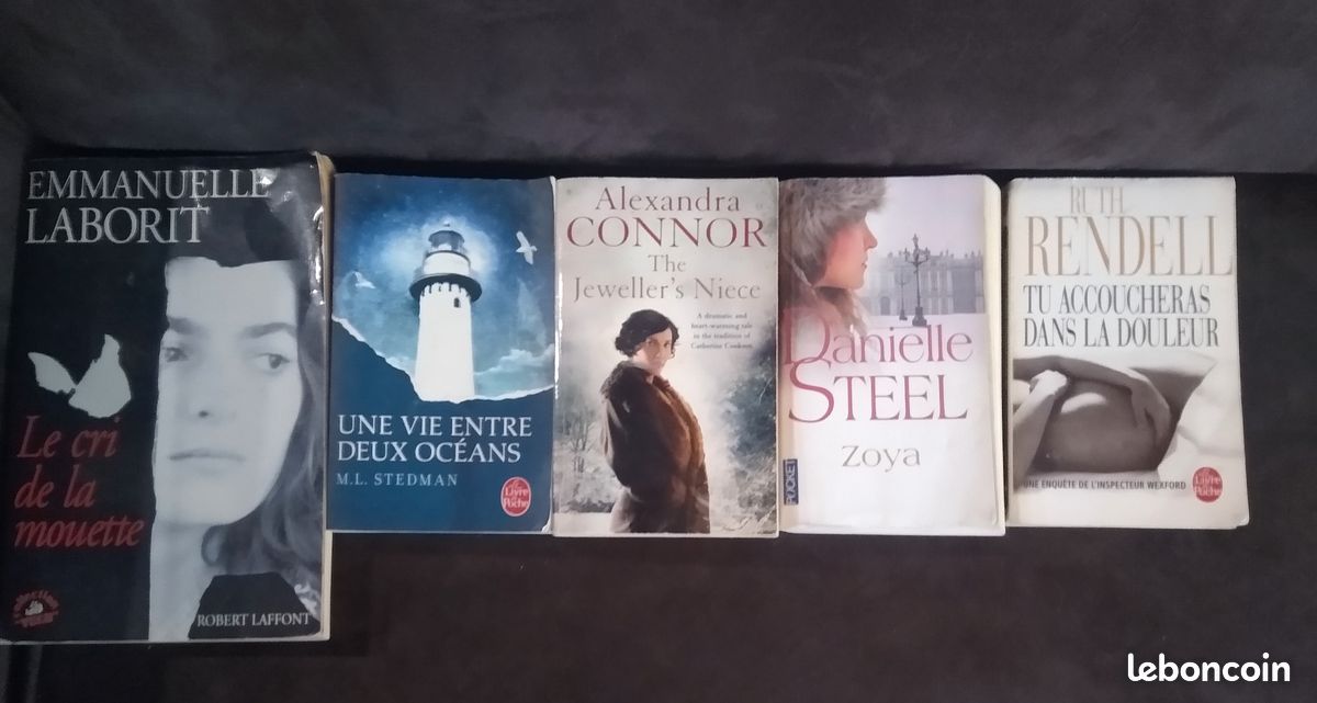 Lot de livres de tout type (image 1)