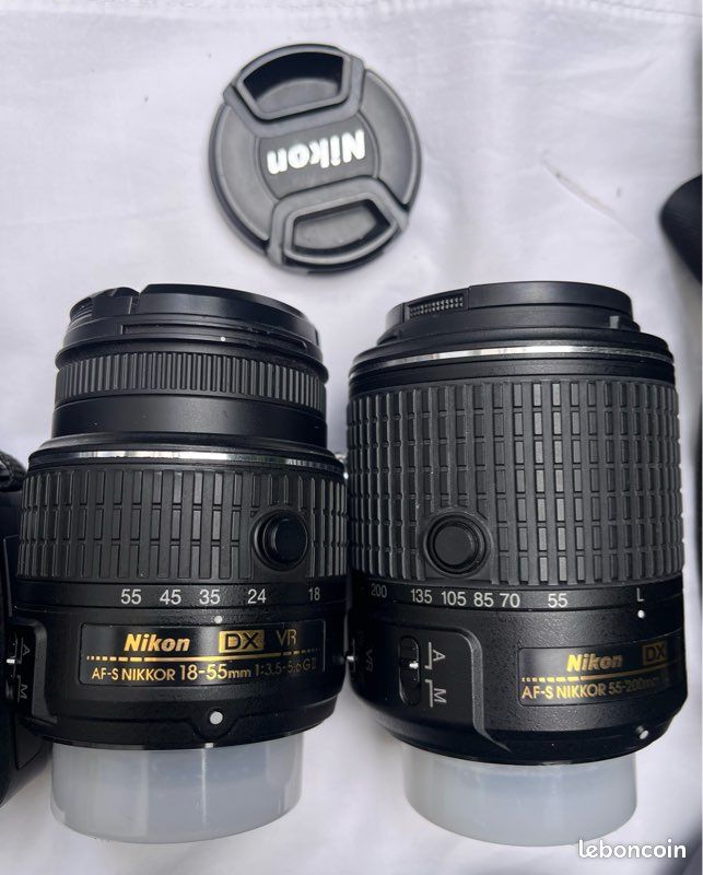 Nikon D5300 + 2 objectifs + accessoires (image 5)