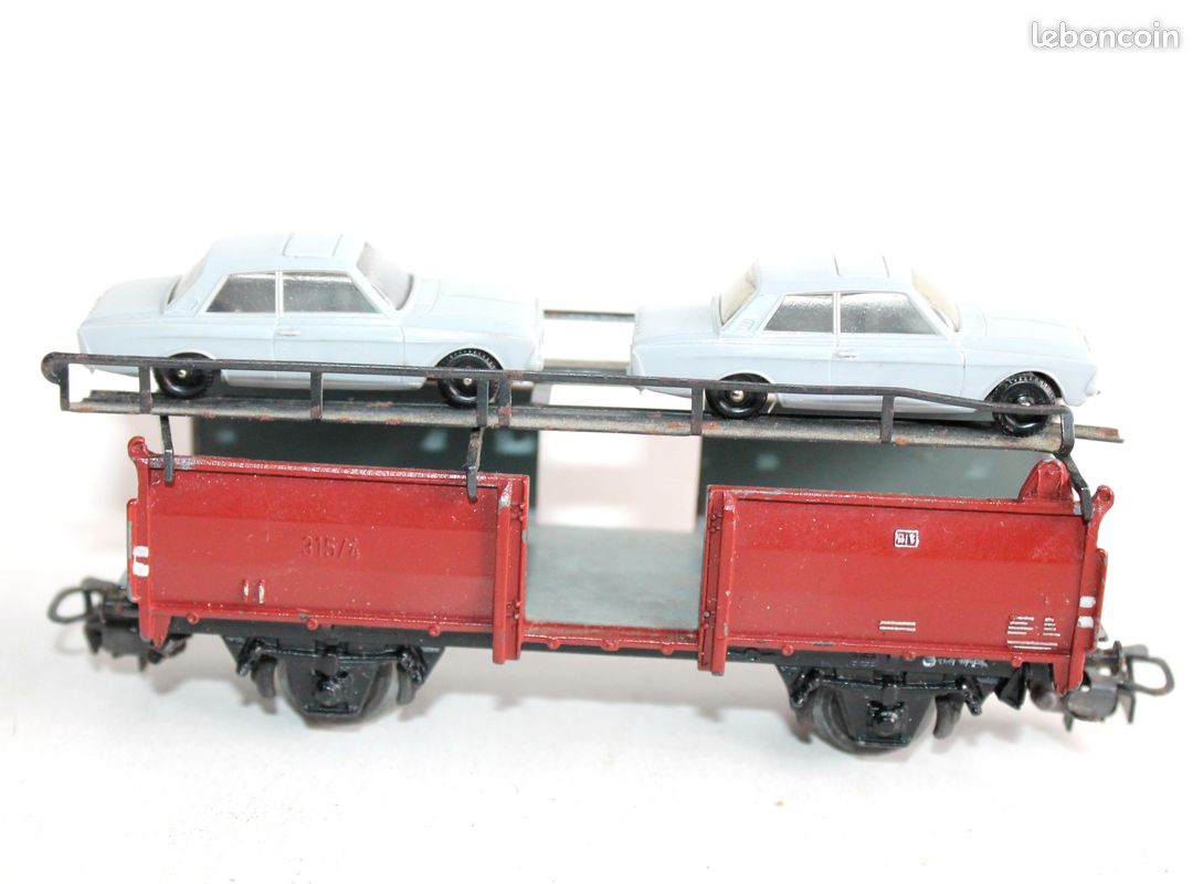 Märklin 4612 Autotransportwagen DB H0 (2) | Kaufen auf Ricardo