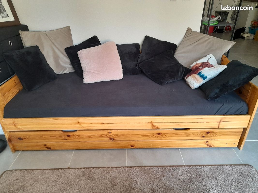 Banquette/ lit 2 sommiers (image 2)