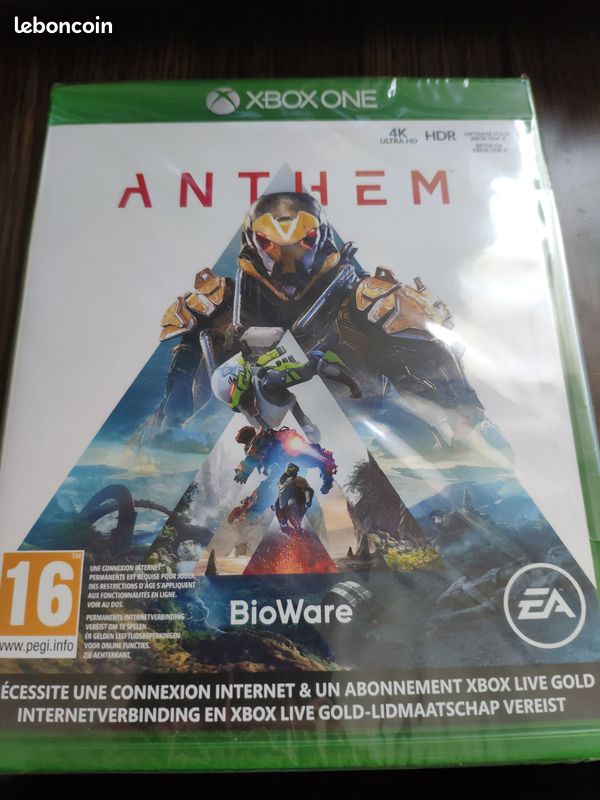 ANTHEM XBOX ONE NEUF sous blister (image 1)