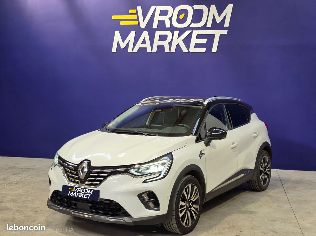RENAULT Captur 1.5 D 116ch Initiale Paris - 2020 - CarPlay - Caméra 360 - Sièges électriques (image 1)