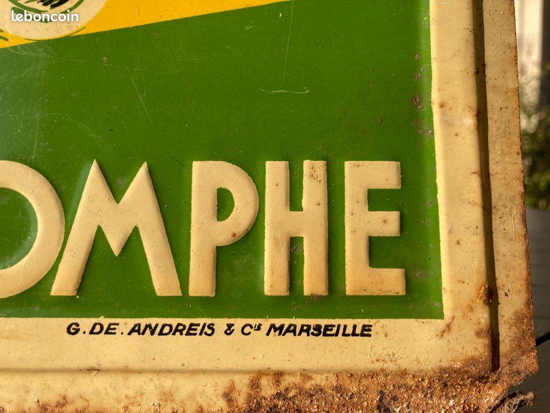 Plaque publicitaire année 1930 d’époque (image 4)