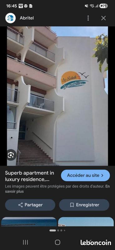 Appartement 1 pièce 34 m² · à Palavas-les-Flots · 34 m² · 238 000 €