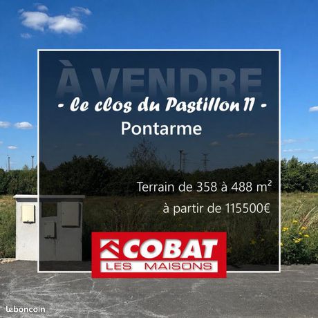 Terrain 358 m² Pontarme