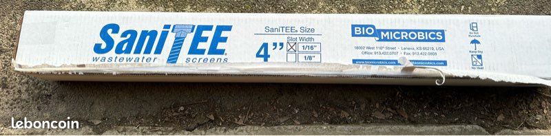 Sanitee biomicrobics degrilleur filtre (image 1)
