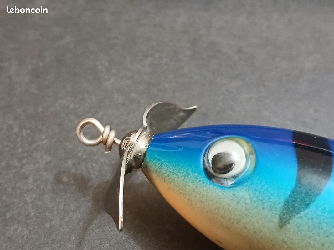 Lot De 2 Leurres Automoteurs Acton Vintage Années 60 – Scellés, Pêche Freshwater, USA