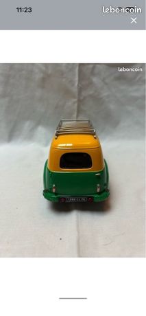 Solido 8426 – Peugeot 203 Break Tôlé Knorr Jaune/Vert – Échelle 1:18, Collection