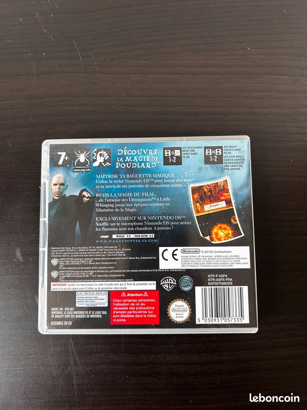 Jeu DS Harry Potter et l’ordre du Phoenix (image 2)