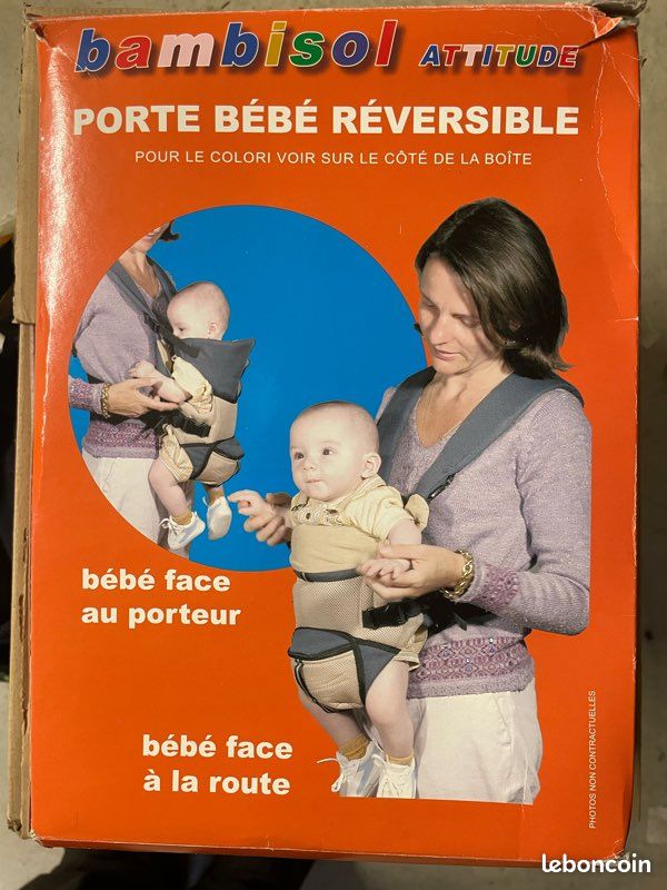 Porte bébé réversible (image 1)
