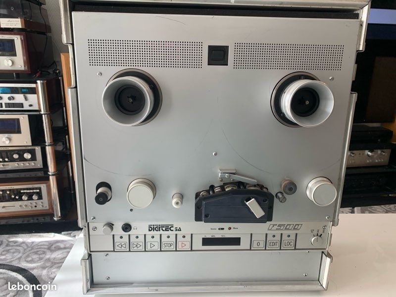 Magnétophone à Bande Enertec / Schlumberger F500, Pour Pièces Détachées
