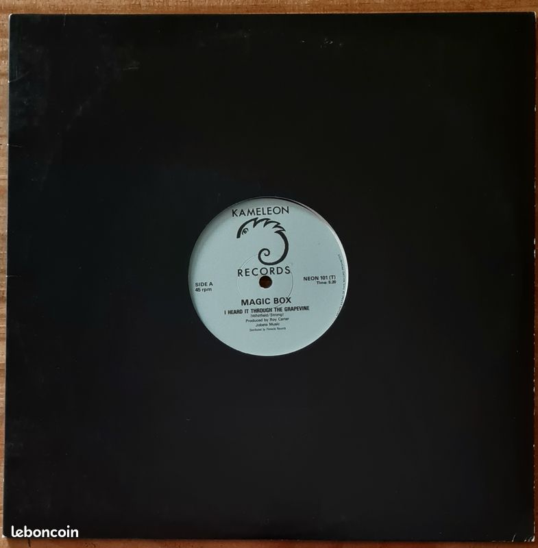 Magic Box : I Heard It Through The Grapevine (maxi45t vinyle 12") (image 3)