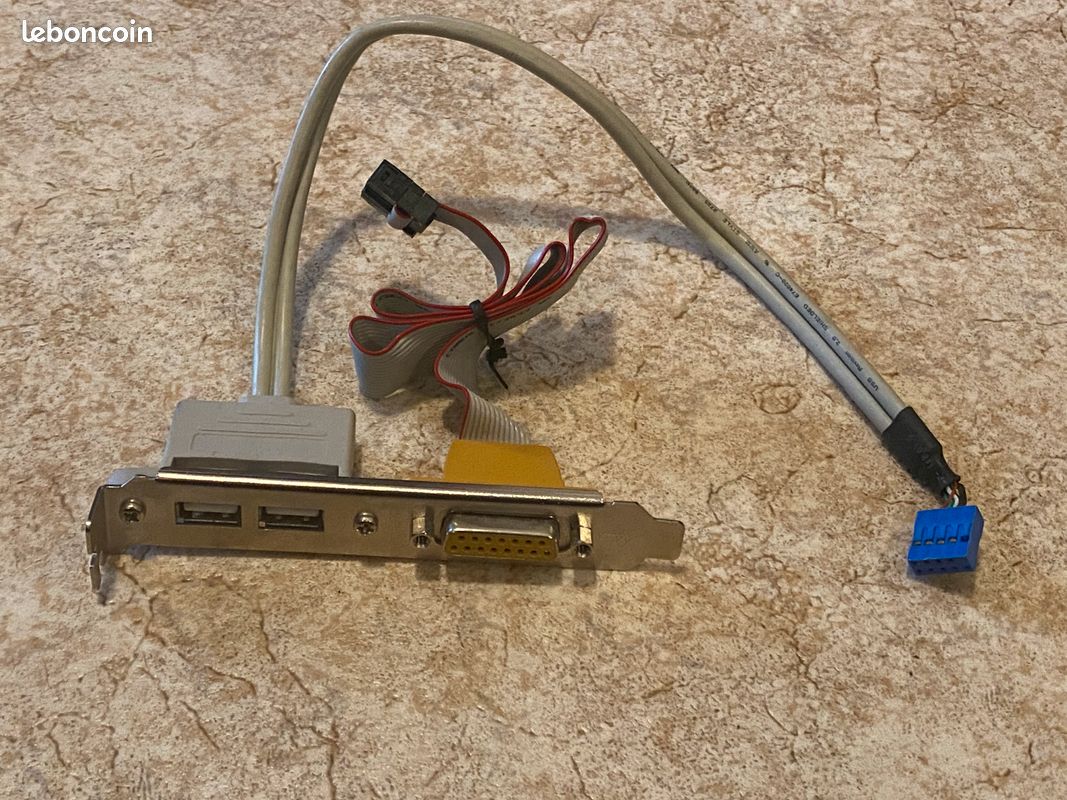 Bracket avec 2 ports usb + 1 un port Midi (image 1)