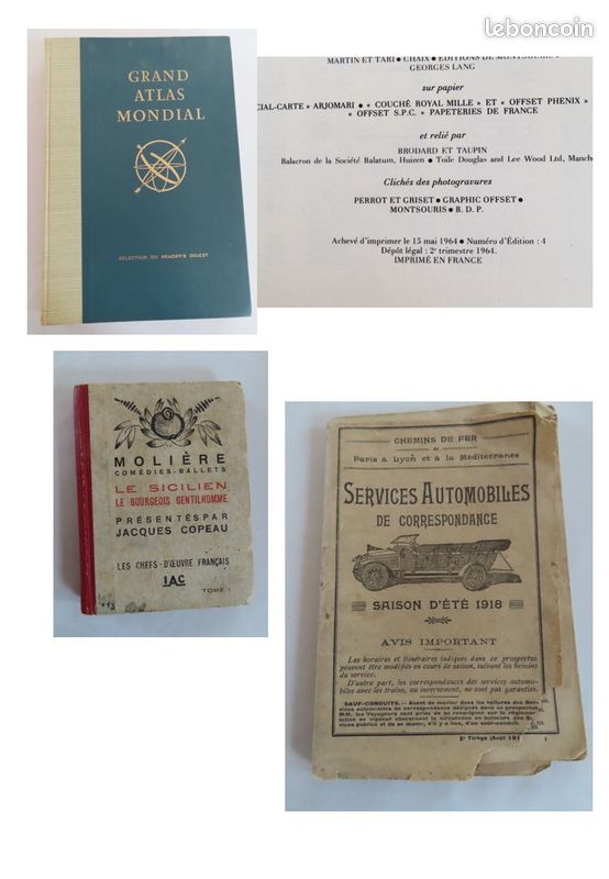 Livres anciens, prix en baisse par lots (image 7)