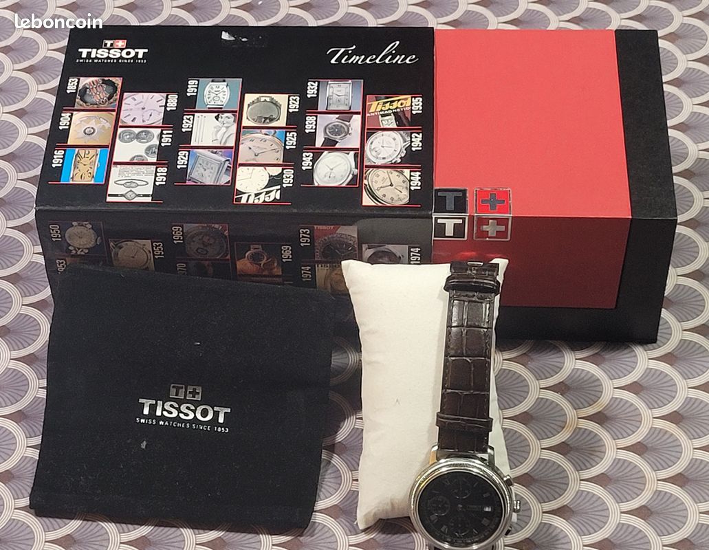 Montre automatique TISSOT Bridgeport T045427A ( rare avec papiers et boite) (image 9)