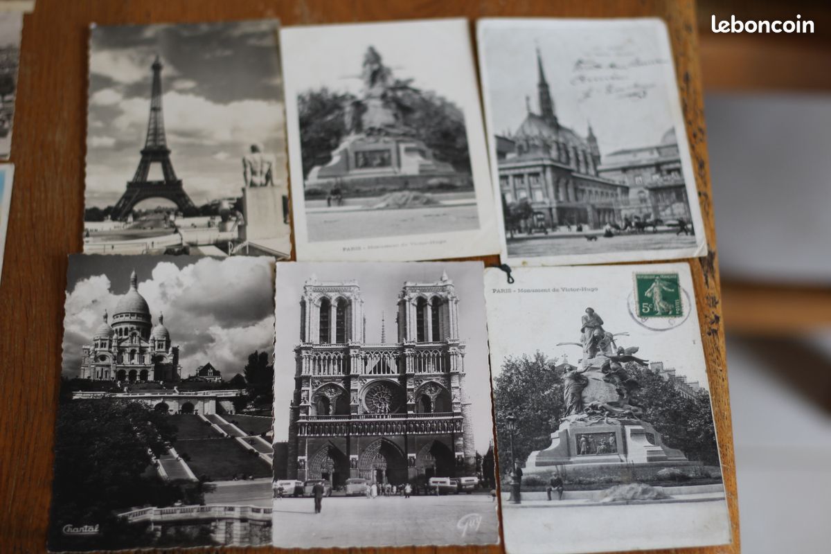 AA681, Paris, lot de 50 cartes postales anciennes, cpa (image 5)