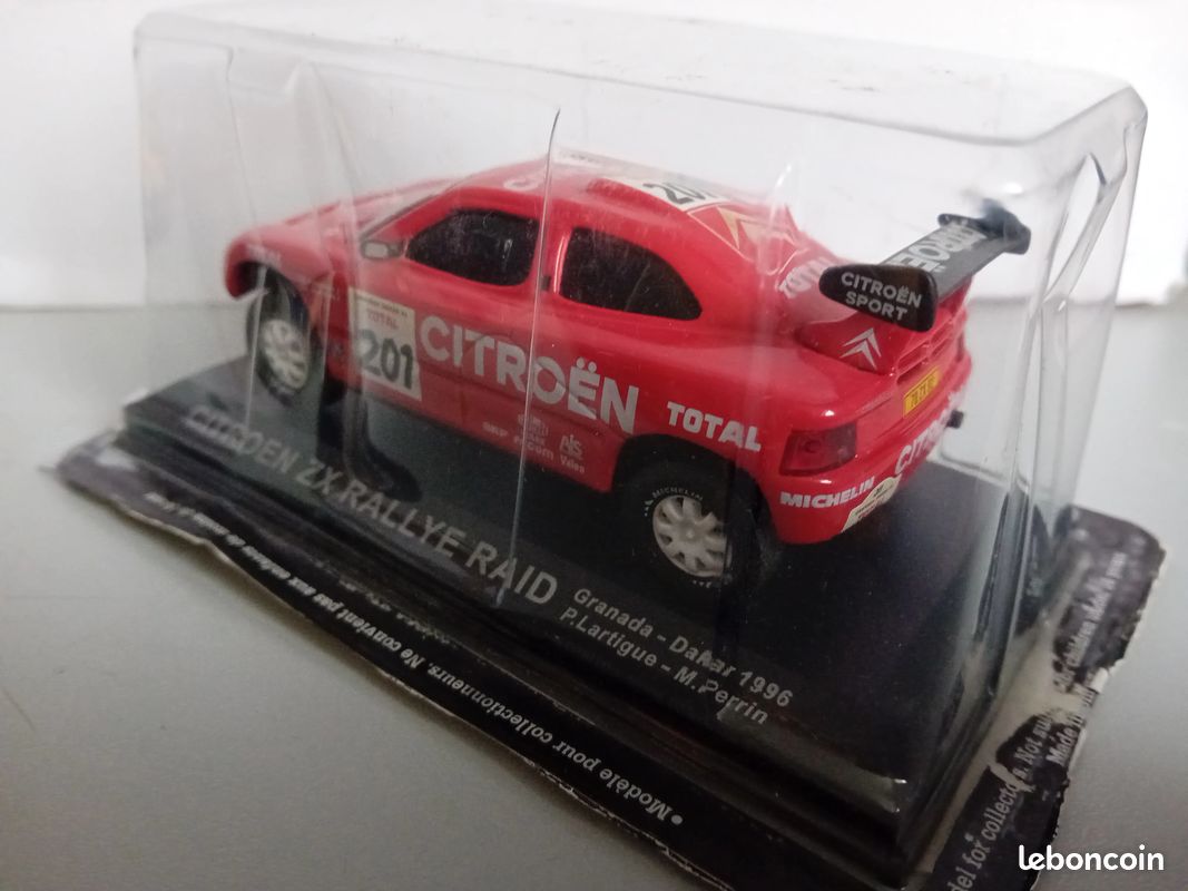 CITROEN ZX RALLYE RAID PARIS DAKAR DE 1996 au 1/43 ème