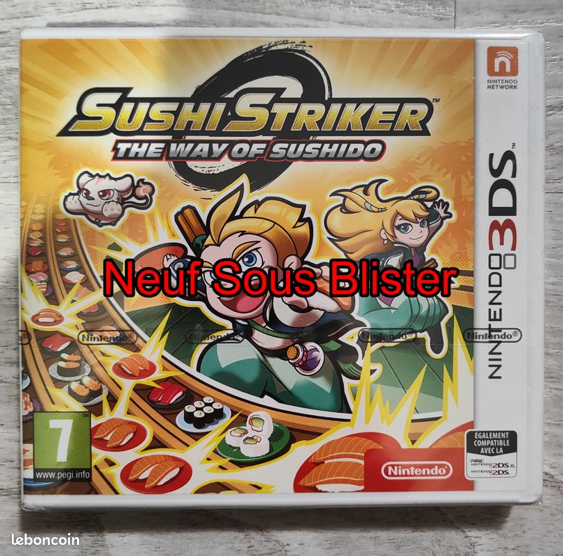 Sushi Striker The Way Of Sushido Nintendo 3ds Sushi Striker The