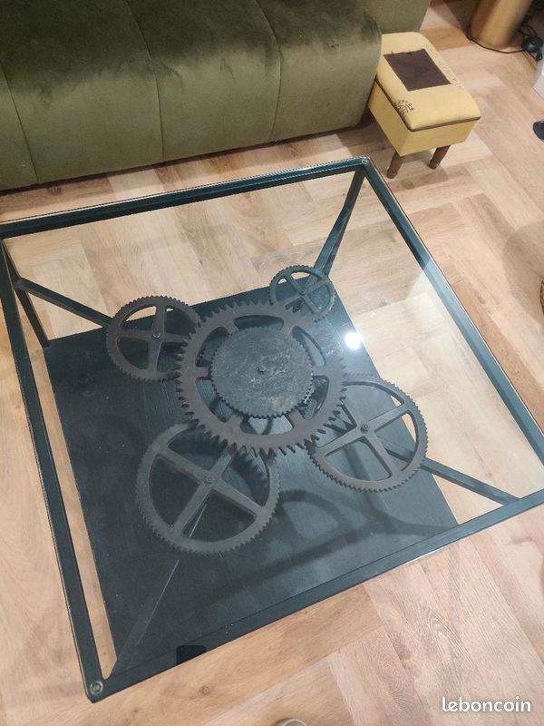 Table basse industrielle maison du monde (image 1)