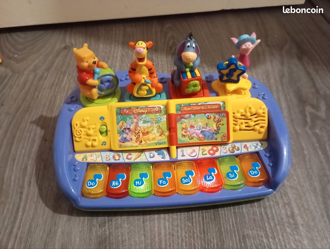 Vtech Winnie The Pooh Piano Jeu D'éveil Tap Tap Piano Winnie Vtech
