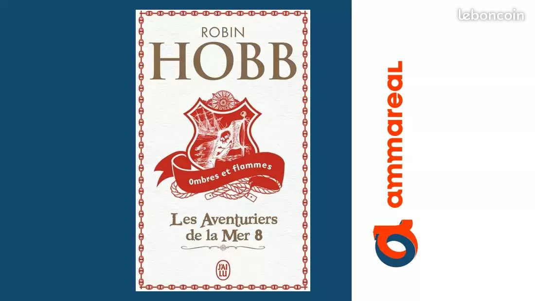 Les Aventuriers de la mer, Tome 8 : Ombres et flammes - Robin Hobb (image 1)