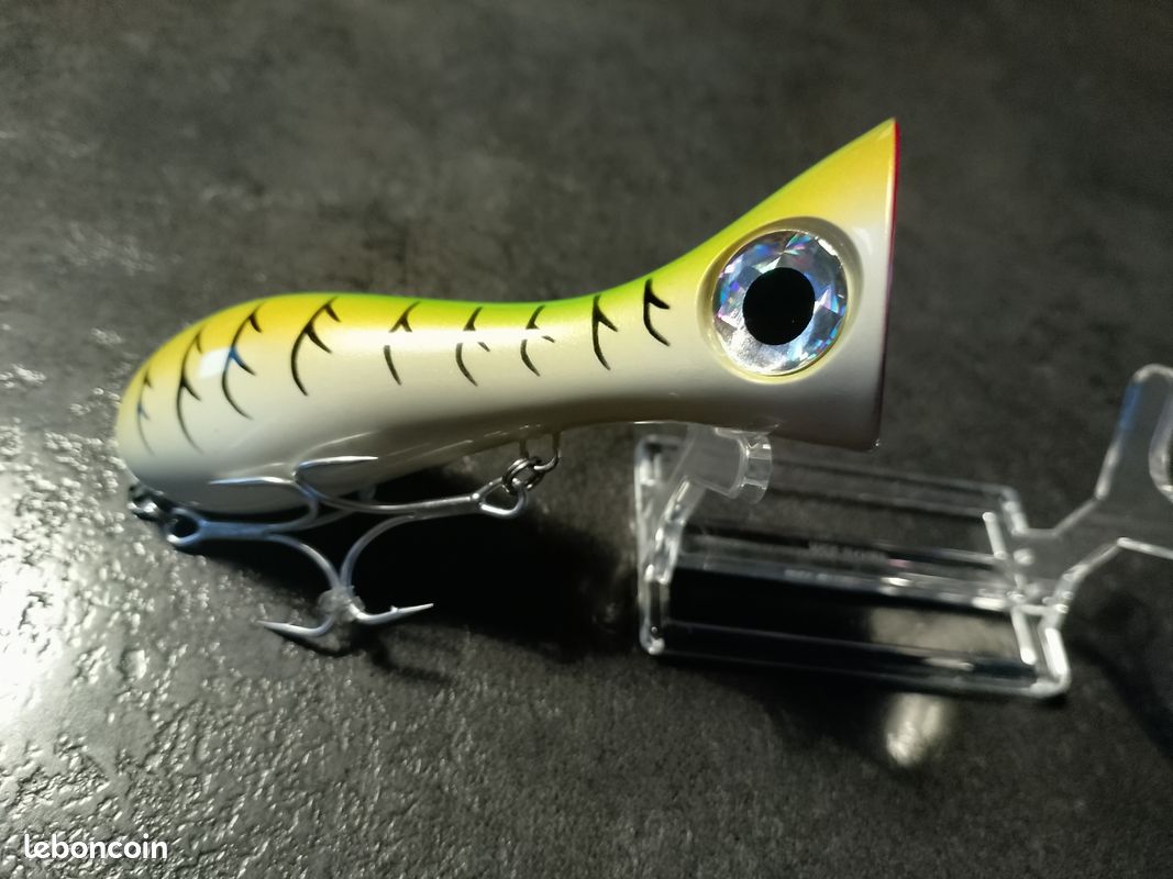 Leurre de surface - Popper Sabalo Orange Fury