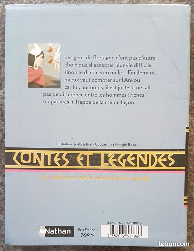Livre Légendes de Bretagne - Yves Pinguilly - Coll. Contes et Légendes Nathan (image 3)