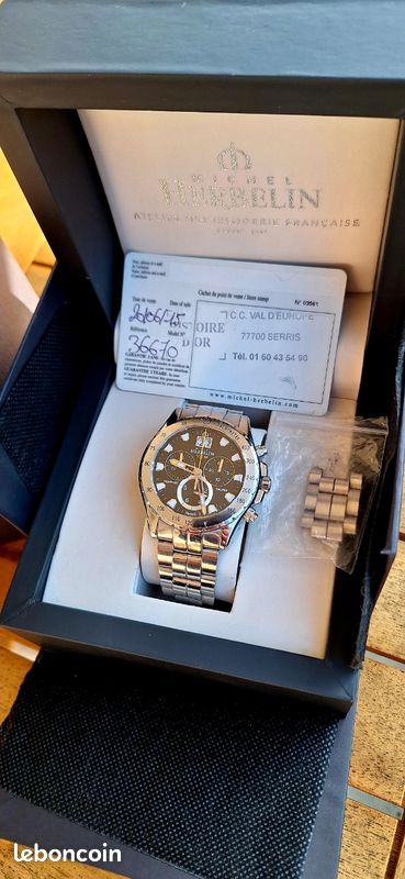 Montre Michel Herbelin Newport Trophy Chronographe - Full Set (image 6)