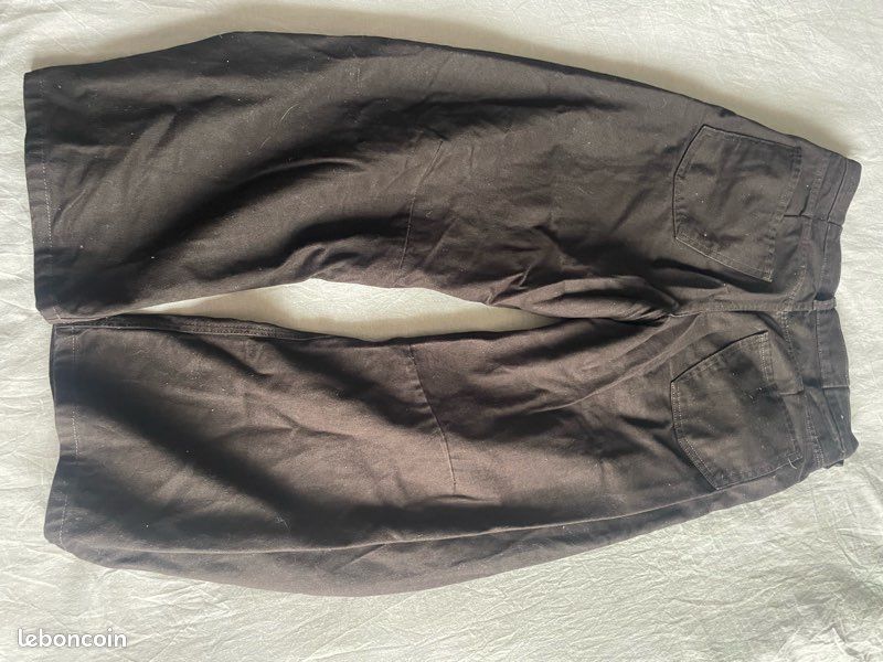 Jean marron forme ballon balloon Zara taille M (image 1)