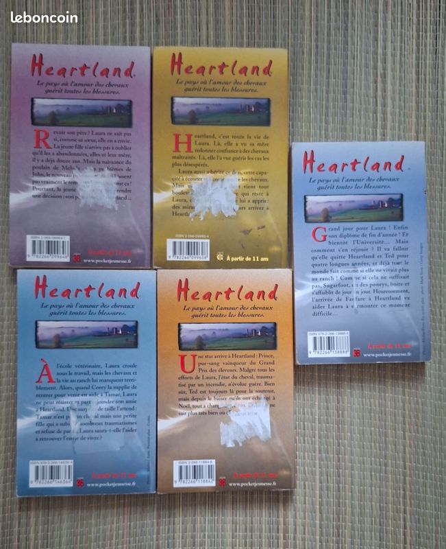 🐴 Lot 5 livres Heartland Lauren Brooke Pocket Jeunesse (image 4)