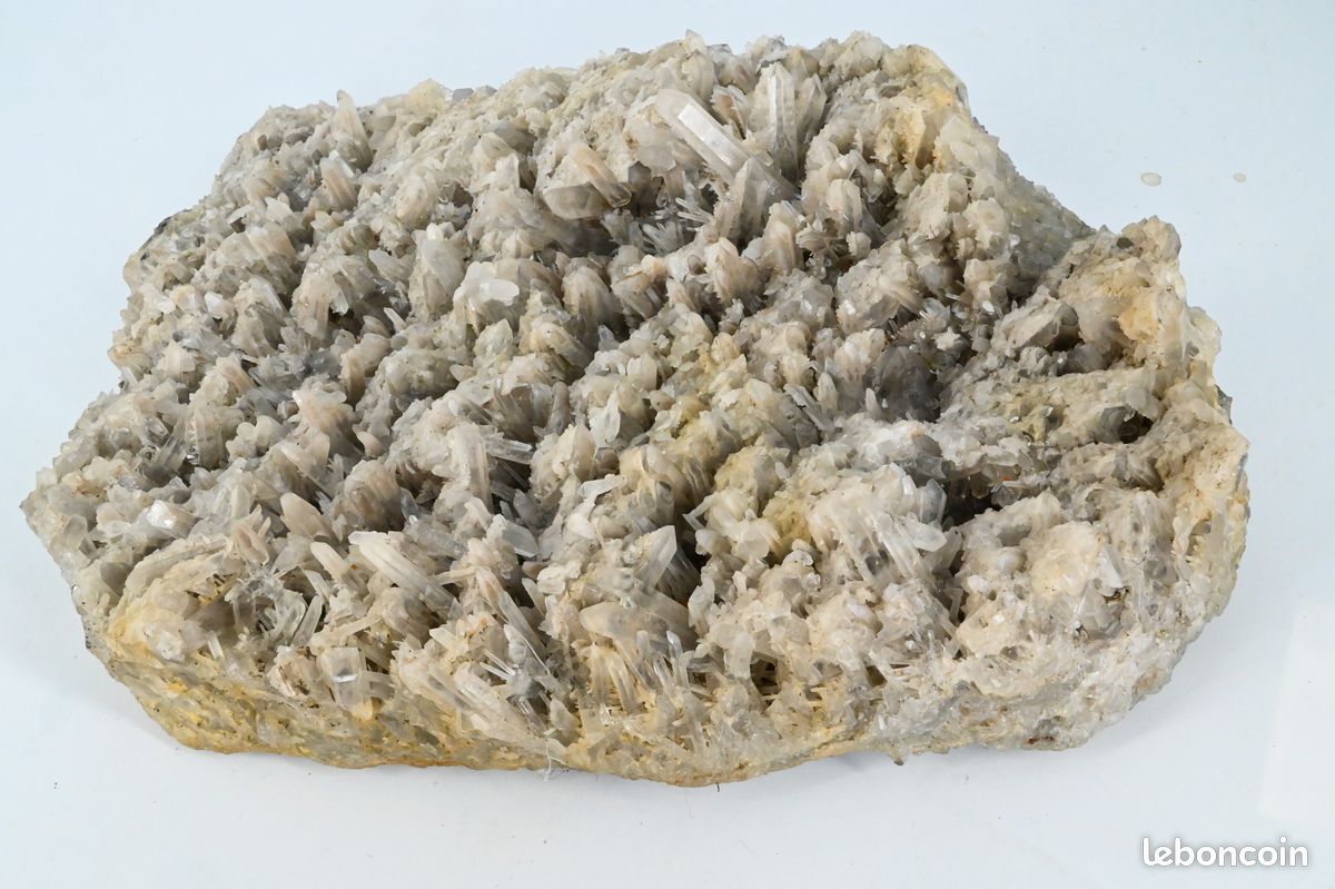 Amas de cristaux de Quartz Chamonix France 8,8 kg minérale Collection (image 3)