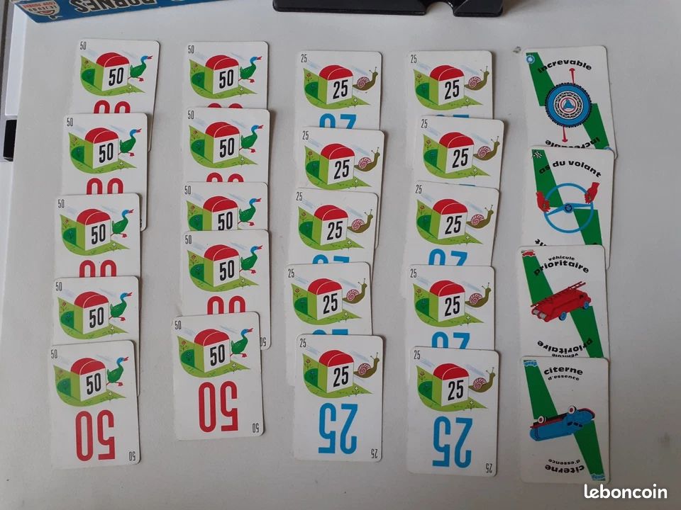 Mille Bornes Dujardin Modèle Boîte Bleue (image 8)