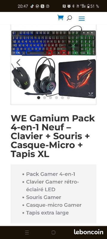 Pack gamium 4 piéces (image 2)
