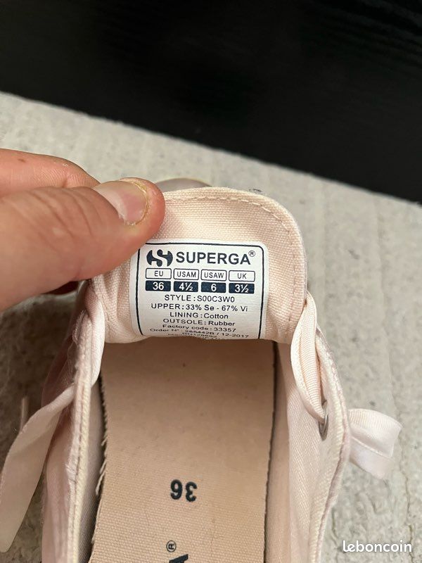 Baskets Superga Femme Taille 36 (image 8)