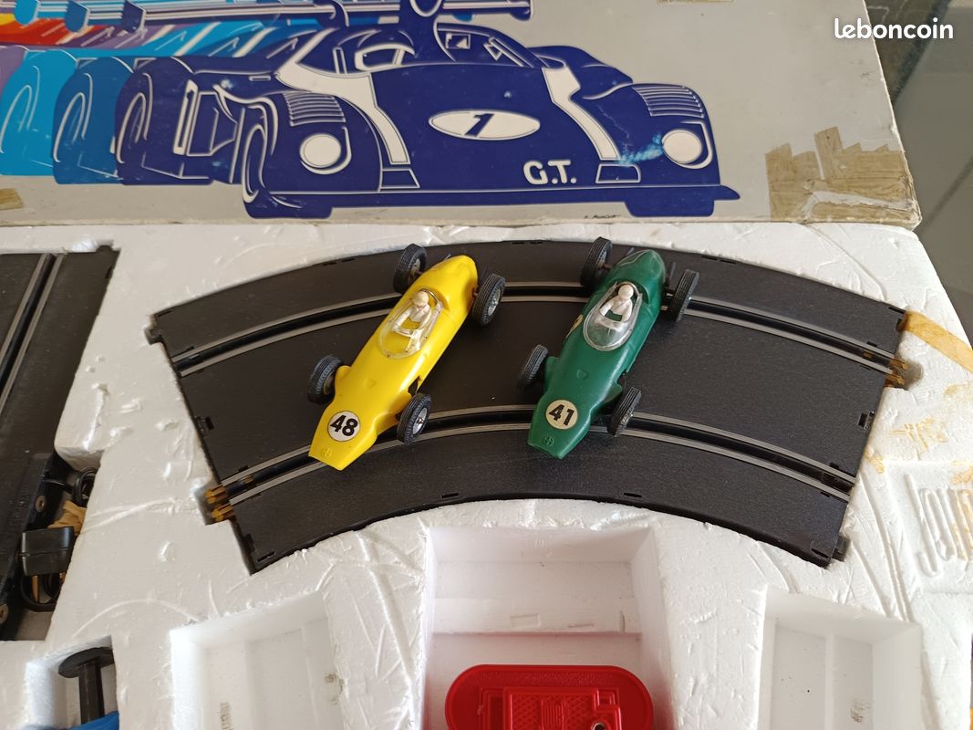 Coffret Circuit Routier Jouef Cadet 3011 – Rare – Alpine / Ferrari 1970