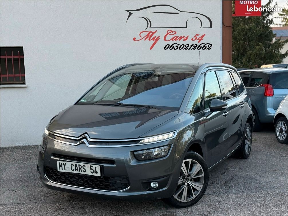 GARANTIE 12 MOIS CITROËN C4 Grand Picasso II 2.0 BlueHDi 150 cv 7 PLACES/Sieges chauffants/Bluetooth/Jantes 16/S&S (image 1)