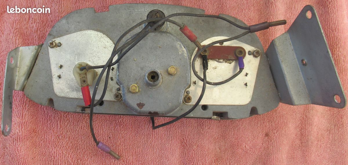 Compteur "JAEGER" Citroën 2 cv avec console (image 2)