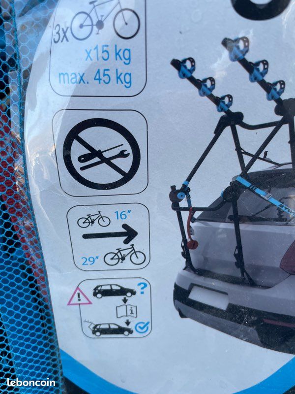 Vélo Btwin 320 Porte Velo Sur Hayon Decathlon Velo 320 Btwin 320