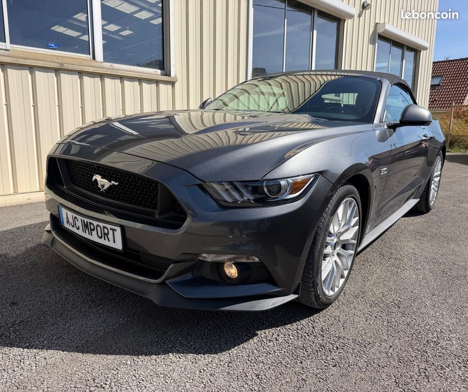 FORD MUSTANG GT 2017 Cabriolet 5.0L V8 421 CH BVA6 (image 2)