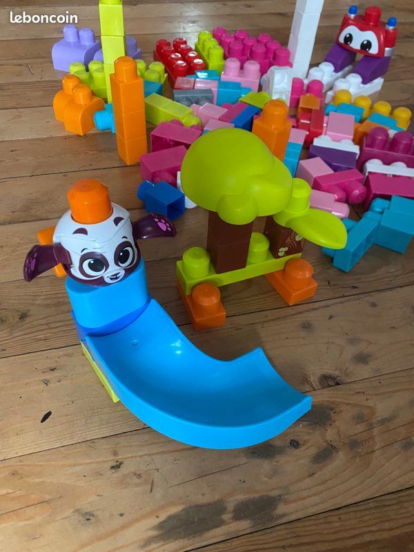 Jeu de construction Mega Bloks Toboggan Panda (image 1)