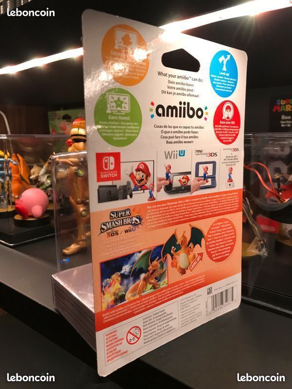 Amiibo Dracaufeu – Nintendo – Super Smash Bros – Pokémon – Sans Boîte – Bon état