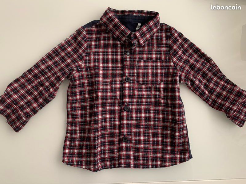 Chemise IKKS taille 12M (image 1)